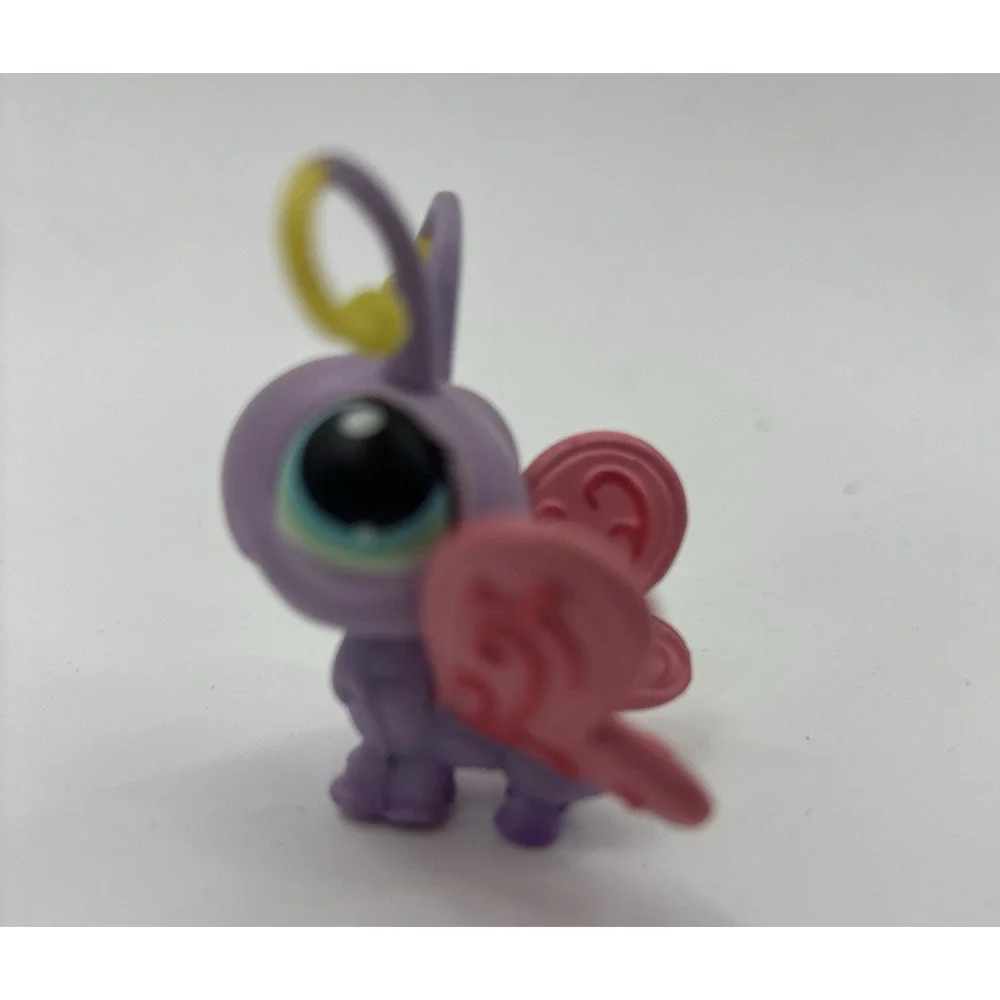 LPS‎ Littlest Pet Shop Purple Butterfly Pink Wings #93